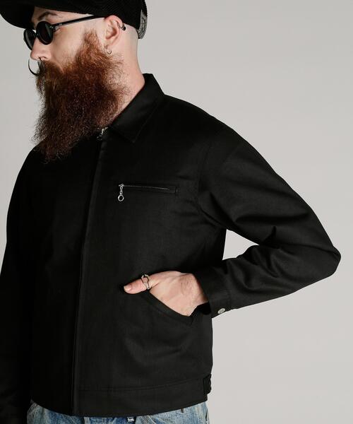 schott(ショット)の「Schott/ショット/TC WORK JACKET/ティーシー ワーク ジャケット(ブルゾン・メンズ・グレー/ブラック/カーキ・S/M/L/XL)」の17枚目の写真