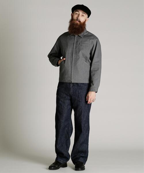 schott(ショット)の「Schott/ショット/TC WORK JACKET/ティーシー ワーク ジャケット(ブルゾン・メンズ・グレー/ブラック/カーキ・S/M/L/XL)」の11枚目の写真