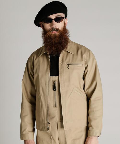 Schott(ショット)の「Schott/ショット/TC WORK JACKET/ティーシー ワーク ジャケット(ブルゾン・メンズ・グレー/ブラック/カーキ・S/M/L/XL)」の16枚目の写真