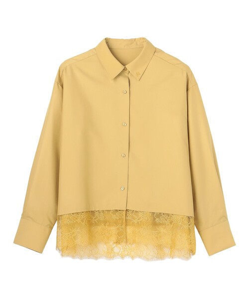 ANY SIS(エニィスィス)の「レースヘム シャツ(シャツ/ブラウス・レディース・イエロー系/ホワイト系/ダークブラウン系1・MEDIUM)」の20枚目の写真