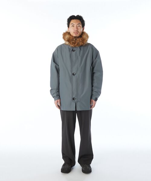 N.HOOLYWOOD COMPILE(N.ハリウッド コンパイル)の「HOODED COAT(その他アウター・メンズ・ブラック/グレー/チャコール・38/36)」の16枚目の写真