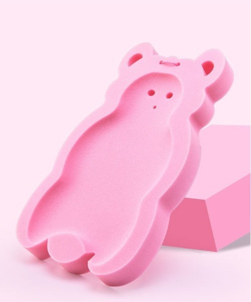 BACKYARD FAMILY(バックヤードファミリー)の「お風呂マット 赤ちゃん スポンジ(その他ベビー用品・キッズ・ブルー/ピンク/イエロー・FREE)」の4枚目の写真