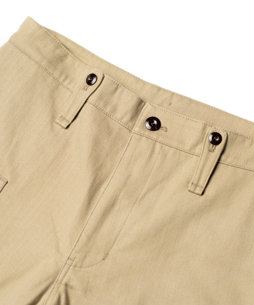 EDINBURGH CLUB（エディンバラクラブ）の「BRITISH ARMY PANTS (KHAKI)（その他パンツ・メンズ・カーキ・SMALL/MEDIUM/LARGE/X-LARGE）」の3枚目の写真