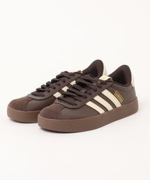 adidas アディダス VL COURT 3.0 W レディーススニーカー(VLコート3.0W) KI4574 ダークブラウン/ウォームバニラ/ゴールドメタリック