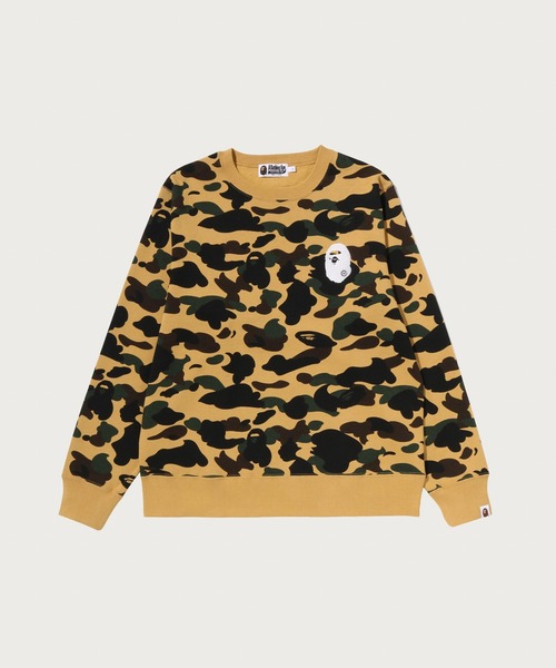 1ST CAMO APE HEAD CREWNECK SWEATSHIRT（スウェット）｜A BATHING APE