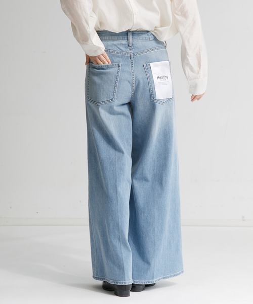 DRIP STUDIO(ドリップスタジオ)の「Wild Ginger(デニムパンツ・レディース・ライトブルー・23)」の4枚目の写真