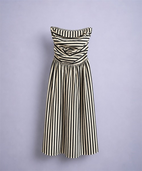 THEODORIC.dy(セオドリックディ)の「ストライプトップワンピース(ワンピース・レディース・アイボリー・MEDIUM/SMALL/LARGE)」の2枚目の写真