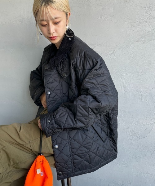 Barbour（バブアー）の「[Barbour/バブアー] OS TRANSPORT トランスポート キルティングジャケット（その他アウター・レディース・ブラック・36/38/40）」の6枚目の写真