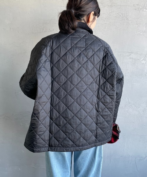 Barbour（バブアー）の「[Barbour/バブアー] OS TRANSPORT トランスポート キルティングジャケット（その他アウター・レディース・ブラック・36/38/40）」の19枚目の写真