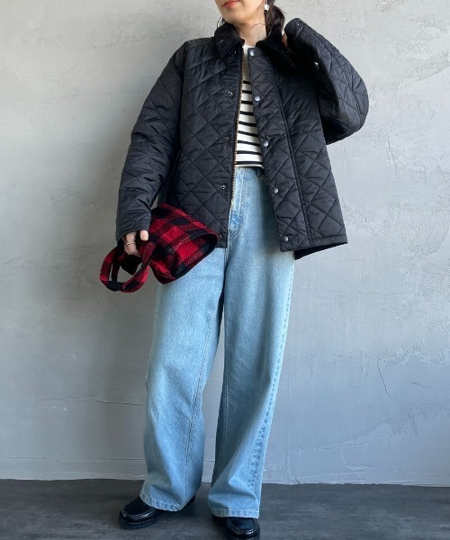 Barbour（バブアー）の「[Barbour/バブアー] OS TRANSPORT トランスポート キルティングジャケット（その他アウター・レディース・ブラック・36/38/40）」の3枚目の写真