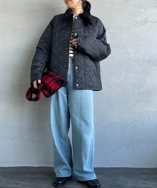 Barbour（バブアー）の「[Barbour/バブアー] OS TRANSPORT トランスポート キルティングジャケット（その他アウター・レディース・ブラック・36/38/40）」の20枚目の写真