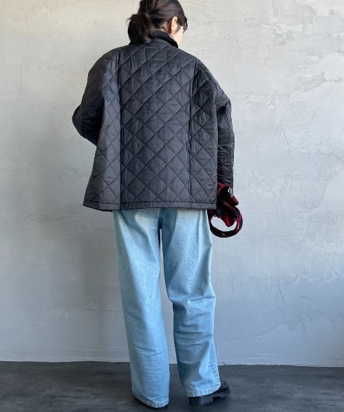 Barbour（バブアー）の「[Barbour/バブアー] OS TRANSPORT トランスポート キルティングジャケット（その他アウター・レディース・ブラック・36/38/40）」の22枚目の写真