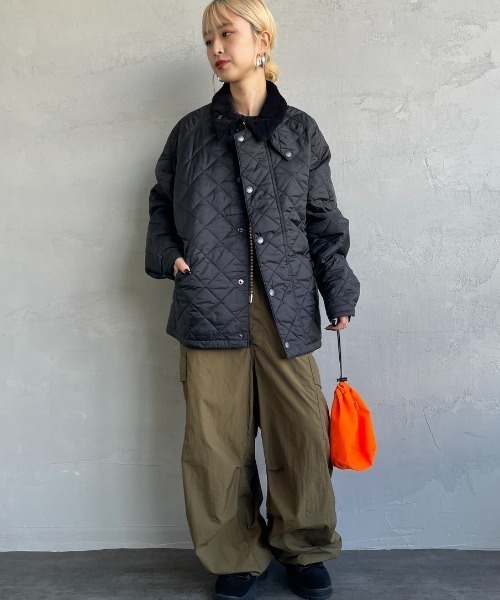 Barbour（バブアー）の「[Barbour/バブアー] OS TRANSPORT トランスポート キルティングジャケット（その他アウター・レディース・ブラック・36/38/40）」の2枚目の写真