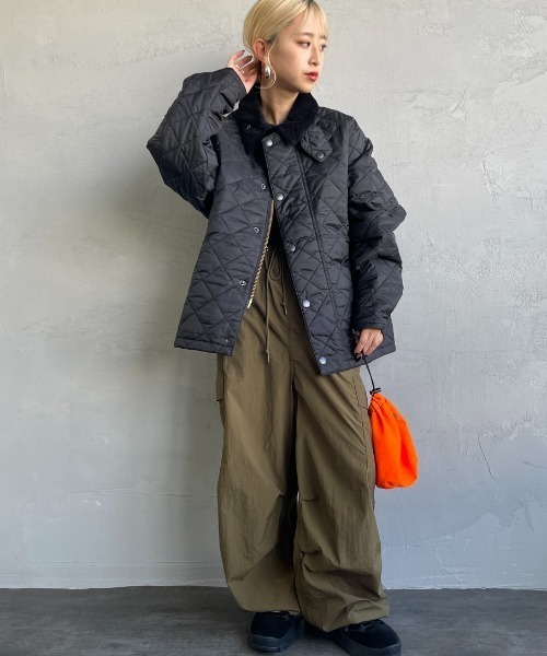 Barbour（バブアー）の「[Barbour/バブアー] OS TRANSPORT トランスポート キルティングジャケット（その他アウター・レディース・ブラック・36/38/40）」の10枚目の写真