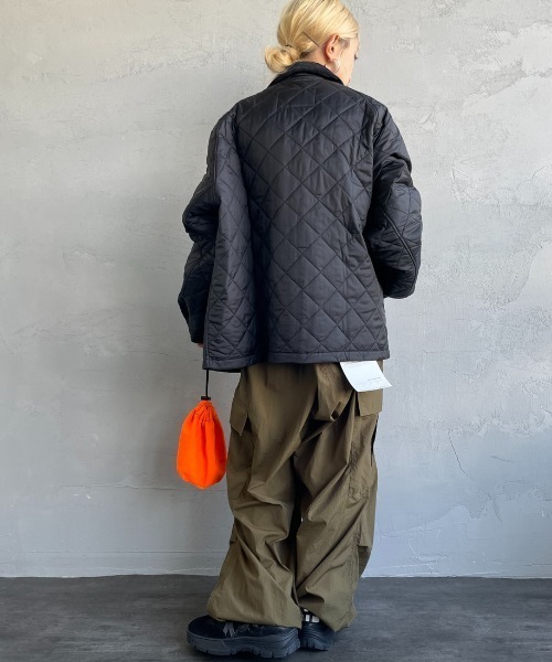 Barbour（バブアー）の「[Barbour/バブアー] OS TRANSPORT トランスポート キルティングジャケット（その他アウター・レディース・ブラック・36/38/40）」の12枚目の写真