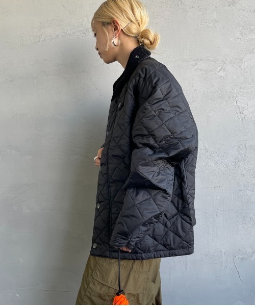 Barbour（バブアー）の「[Barbour/バブアー] OS TRANSPORT トランスポート キルティングジャケット（その他アウター・レディース・ブラック・36/38/40）」の8枚目の写真