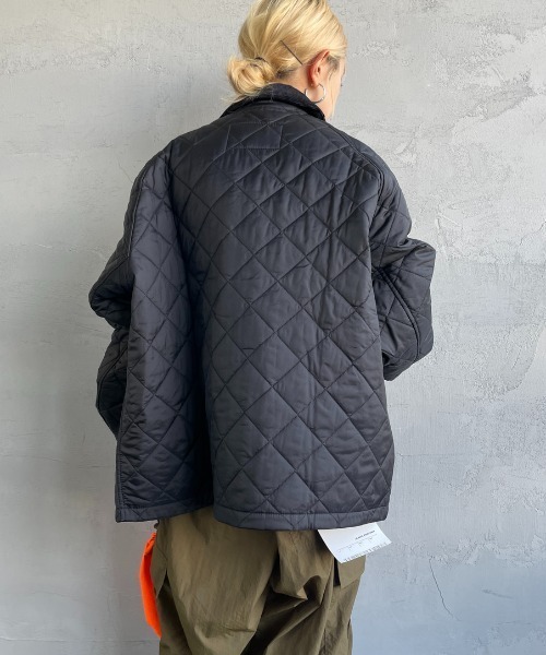 Barbour（バブアー）の「[Barbour/バブアー] OS TRANSPORT トランスポート キルティングジャケット（その他アウター・レディース・ブラック・36/38/40）」の9枚目の写真