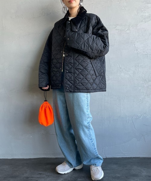 Barbour（バブアー）の「[Barbour/バブアー] OS TRANSPORT トランスポート キルティングジャケット（その他アウター・レディース・ブラック・36/38/40）」の4枚目の写真