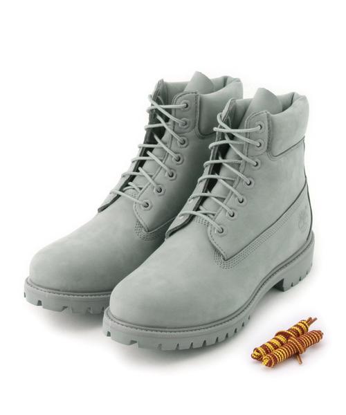 Timberland（ティンバーランド）の「＜Timberland（ティンバーランド）＞ 6in PR BT MON/ブーツ（ブーツ・メンズ・グレー/ベージュ・9/8/7）」の9枚目の写真