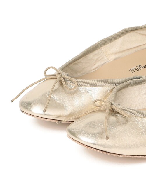 PORSELLI(ポセリ)の「Porselli: BALLET SHOSE(ゴールド)(バレエシューズ・レディース・ゴールド・36)」の6枚目の写真
