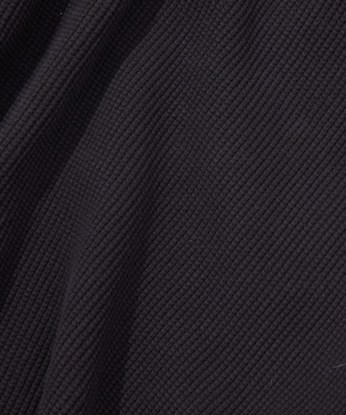 concause(コンコース)の「【concause/コンコース】waffle shirt(Tシャツ/カットソー・メンズ・ベージュ/キャメル/ブラック・5/4)」の6枚目の写真