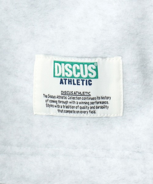 DISCUS(ディスカス)の「DISCUS/ディスカス オーバーサイズ フリース パイピング配色 ロゴ ワンポイント刺繍 スタンドカラー ジップアップジャケット/ブルゾン/レディース メンズ(ブルゾン・レディース・グリーン/ブルー/オートミール/ブラック・M/L/LL)」の20枚目の写真