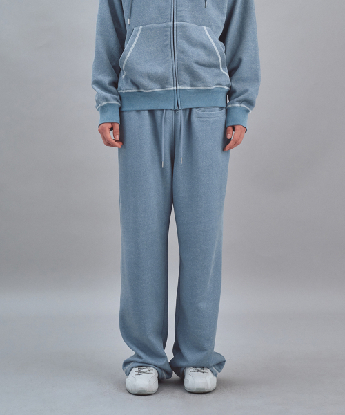 Rest&Recreation(レストアンドレクリエーション)の「PIGMENT JOGGER PANTS - SKY BLUE(スウェットパンツ・メンズ・その他・LARGE/SMALL)」の6枚目の写真