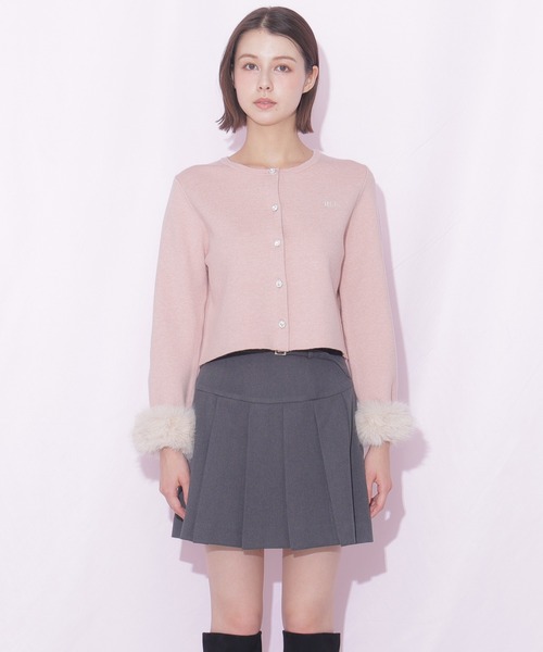 JILL by JILL STUART(ジルバイジルスチュアート)の「<セットアップ対応>ベルト付きプリーツミニスカート(スカート・レディース・グレー/グレー系その他/ブラウン系その他・SMALL/MEDIUM)」の13枚目の写真