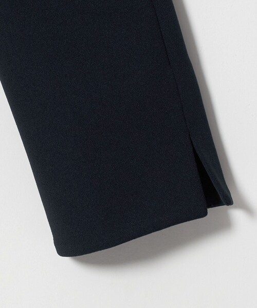 A DAY IN THE LIFE UNITED ARROWS（アデイインザライフユナイテッドアローズ）の「カットジョーゼット Vネックジャケット  ‐セットアップ対応・ウォッシャブル‐（Tシャツ/カットソー・レディース・ネイビー/ブラック・38/40/36）」の17枚目の写真