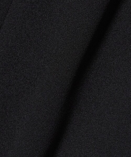 A DAY IN THE LIFE UNITED ARROWS（アデイインザライフユナイテッドアローズ）の「カットジョーゼット Vネックジャケット  ‐セットアップ対応・ウォッシャブル‐（Tシャツ/カットソー・レディース・ネイビー/ブラック・38/40/36）」の19枚目の写真