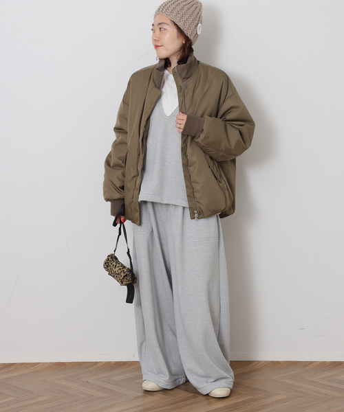 JOURNAL STANDARD LUXE(ジャーナルスタンダード ラックス)の「エアウラケ キーネックプルオーバー(スウェット・レディース・グレー/ブラウン/ブラック・FREE)」の20枚目の写真