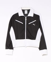 PUMA ウェア プーマウェア W T7 RETRO TRACK JACKET TRACK JACKETS 639019 01BK/WH