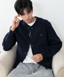 ∴WEGO/【26年秋冬新作】U.S.POLO ASSN.スウェットライクカーデ