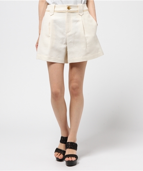 Banner Barrett（バナーバレット）の「カルゼショートＰＴ（その他パンツ・レディース・ブルー/オフホワイト/イエロー・36/38）」の2枚目の写真