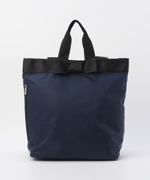 B.I.D.（ビーアイディー）の「Design Factory/トートBAG（トートバッグ・レディース・ネイビー/カモフラージュ/ブルー/グレー系カモフラージュ/ブラック/ブラウン系その他/サックスブルー・FREE）」の4枚目の写真