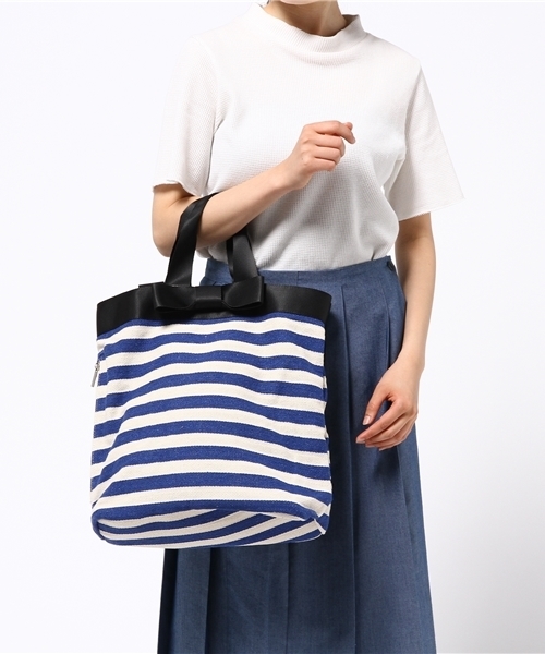 B.I.D.（ビーアイディー）の「Design Factory/トートBAG（トートバッグ・レディース・ネイビー/カモフラージュ/ブルー/グレー系カモフラージュ/ブラック/ブラウン系その他/サックスブルー・FREE）」の16枚目の写真