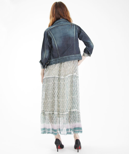 AMERICAN RAG CIE(アメリカンラグシー)の「Gジャン LEJ-LL0329-526(デニムジャケット・レディース・インディゴブルー・X-SMALL/SMALL)」の6枚目の写真