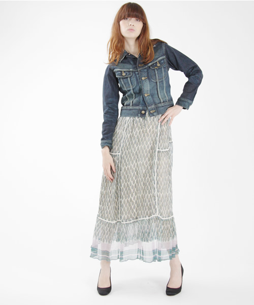 AMERICAN RAG CIE(アメリカンラグシー)の「Gジャン LEJ-LL0329-526(デニムジャケット・レディース・インディゴブルー・X-SMALL/SMALL)」の7枚目の写真