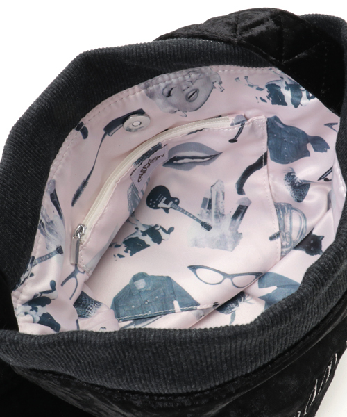 セール】ベルベットスカジャントート（トートバッグ）｜Casselini