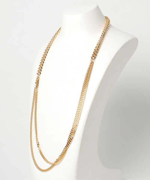 JACKROSE（ジャックローズ）の「二連喜平チェーンネックレス 