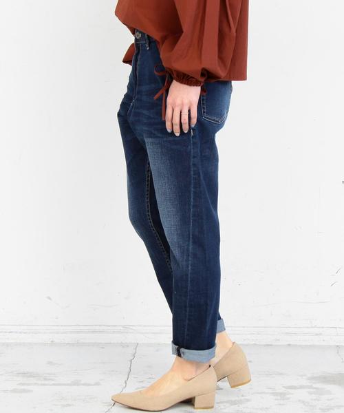 BEAUTY&YOUTH UNITED ARROWS（ビューティーアンドユースユナイテッドアローズ）の「【WEB限定】by ※デニムテーパードパンツ ◆（デニムパンツ・レディース・コバルトブルー/ネイビー/ライトブルー・LARGE/MEDIUM/SMALL）」の13枚目の写真