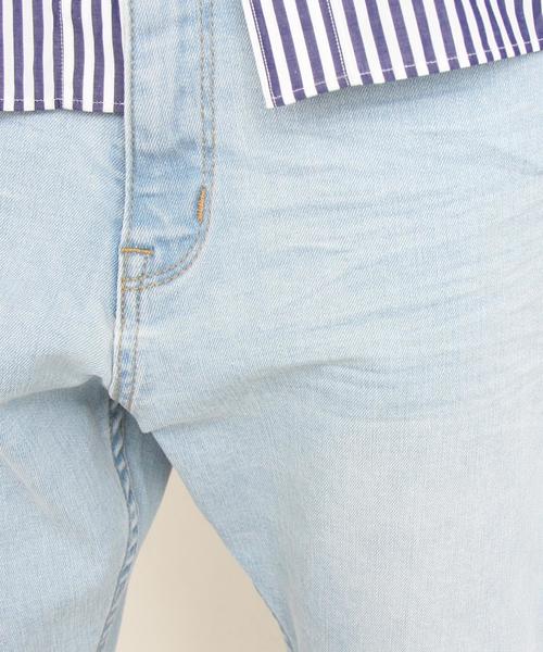 BEAUTY&YOUTH UNITED ARROWS（ビューティーアンドユースユナイテッドアローズ）の「【WEB限定】by ※デニムテーパードパンツ ◆（デニムパンツ・レディース・コバルトブルー/ネイビー/ライトブルー・LARGE/MEDIUM/SMALL）」の9枚目の写真