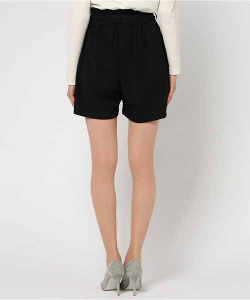 WEGO（ウィゴー）の「WEGO/ハイウエストリボンショートパンツ（その他パンツ・レディース・ホワイト系その他4/オフホワイト/ブラック/インディゴブルー/ピンク/ダークグリーン/レッド/その他1・LARGE/MEDIUM）」の11枚目の写真