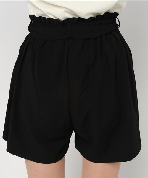 WEGO（ウィゴー）の「WEGO/ハイウエストリボンショートパンツ（その他パンツ・レディース・ホワイト系その他4/オフホワイト/ブラック/インディゴブルー/ピンク/ダークグリーン/レッド/その他1・LARGE/MEDIUM）」の13枚目の写真