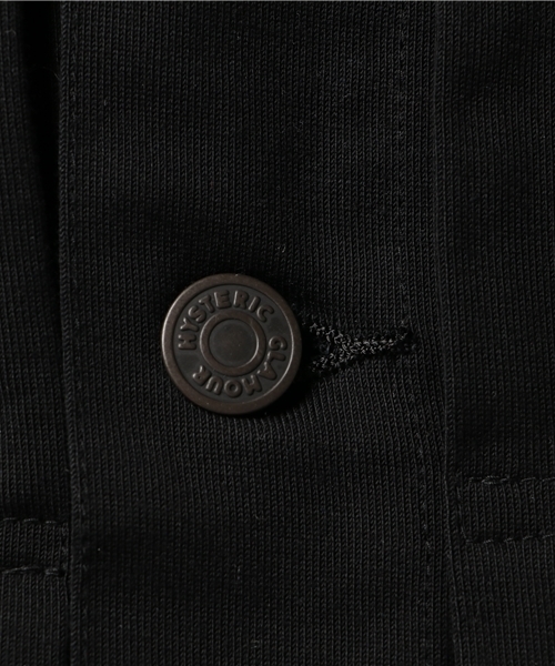 HYSTERIC GLAMOUR(ヒステリックグラマー)の「LOOKING AT YOU刺繍2ND TYPE Gジャン(デニムジャケット・メンズ・グレー/ブラック・SMALL/MEDIUM/LARGE)」の12枚目の写真