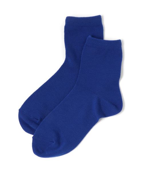 WEGO(ウィゴー)の「WEGO/無地ソックス(ソックス/靴下・レディース・ブルー/ブラック/ホワイト/ピンク/グリーン/レッド/イエロー・FREE)」の5枚目の写真