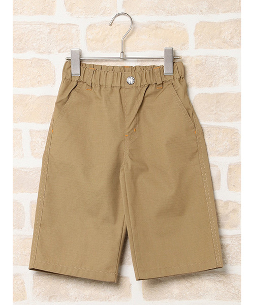 ikka（イッカ）の「【キッズ】リップ無地ハーフパンツ（110～160cm）（その他パンツ・キッズ・チャコールグレー/ベージュ/スカイブルー/オリーブ・150cm/120cm/130cm/110cm/140cm/160cm）」の3枚目の写真