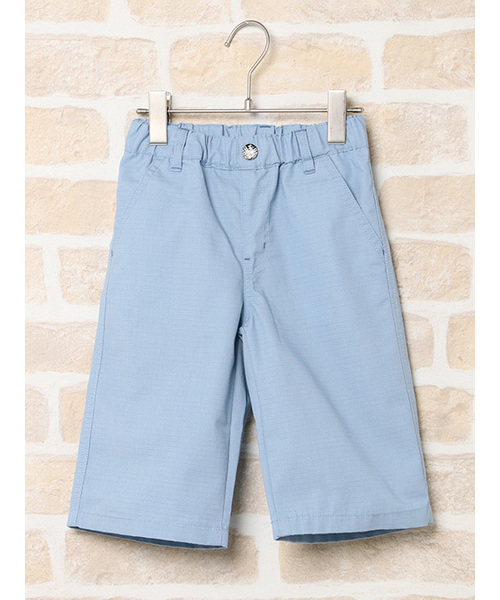 ikka（イッカ）の「【キッズ】リップ無地ハーフパンツ（110～160cm）（その他パンツ・キッズ・チャコールグレー/ベージュ/スカイブルー/オリーブ・150cm/120cm/130cm/110cm/140cm/160cm）」の4枚目の写真