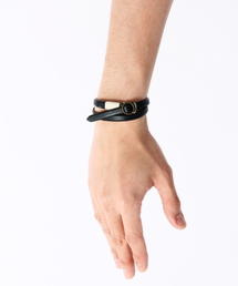 BEAMS | BEAMS / 栃木レザー2重巻ブレス(ブレスレット)