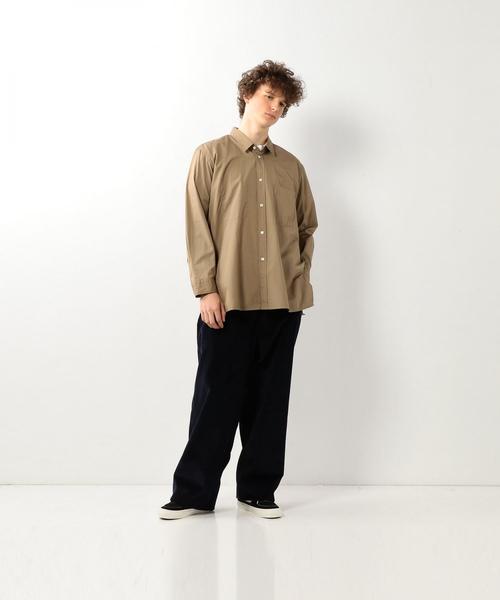 ESSAY(エッセイ)の「<ESSAY> CU/COTTON SHIRT/シャツ(シャツ/ブラウス・メンズ・ブラウン/ライラック・SMALL/MEDIUM)」の6枚目の写真